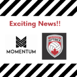 DURHAM ATTACK VOLLEYBALL CLUB PARTNERS WITH MOMENTUM VOLLEYBALL
